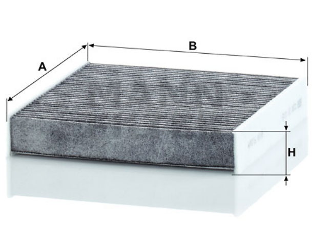CUK 21 016 cabin air filter (activated carbon)