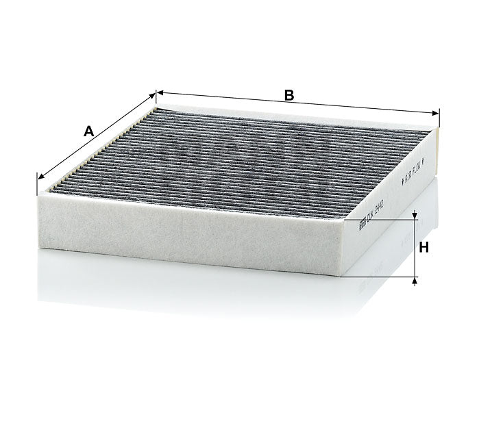 CUK 2442 cabin air filter (activated carbon)