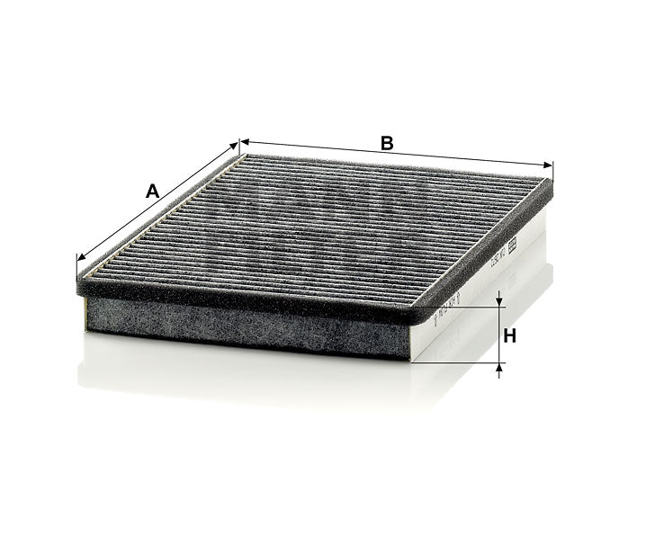 CUK 2672 cabin air filter (activated carbon)