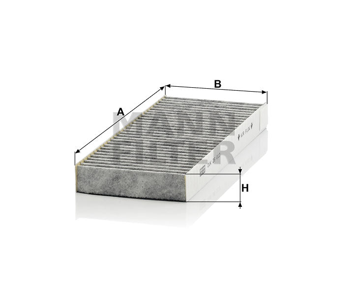 CUK 26 013-2 cabin air filter (activated carbon)