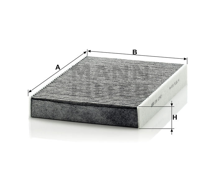 CUK 2743 cabin air filter (activated carbon)