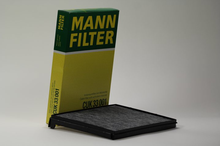 CUK 33 001 cabin air filter (activated carbon)