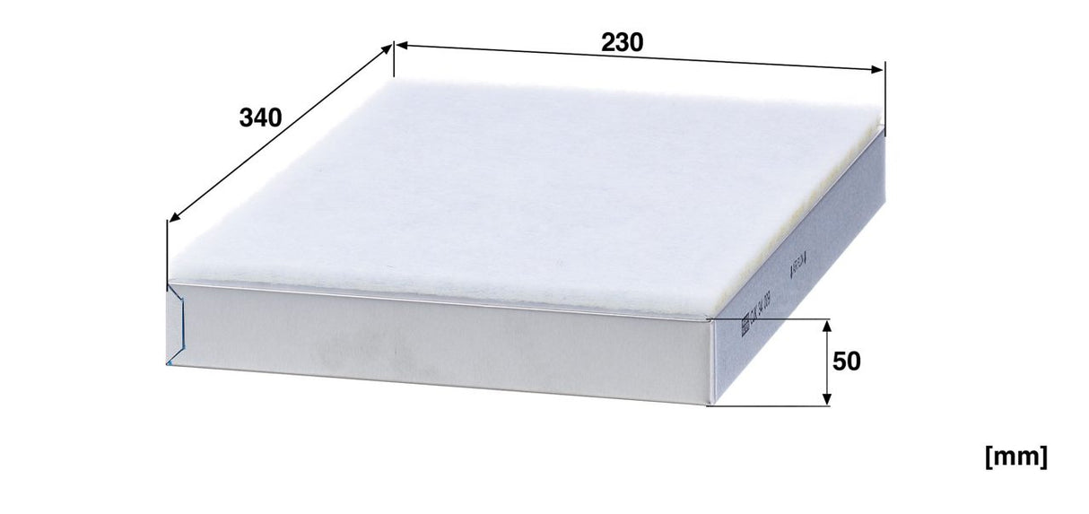 CUK 34 009 cabin air filter element