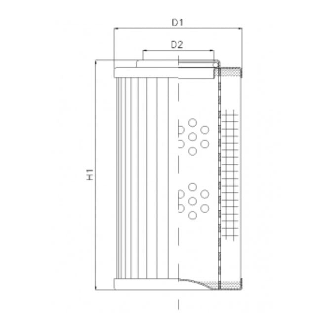 D133T60B hydraulic filter element