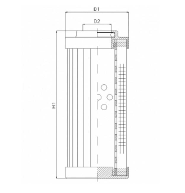 DHD240H10B/ESD hydraulic filter element