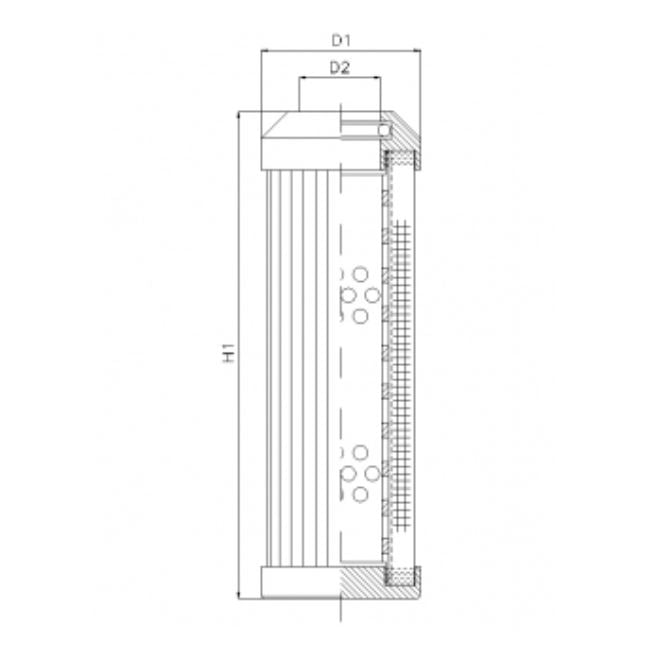 DMD149B25B hydraulic filter element