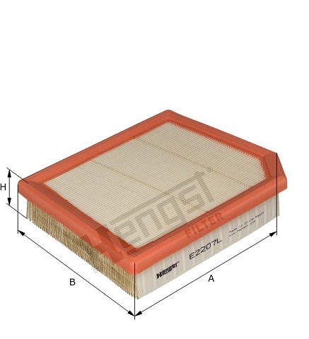 E2207L air filter element