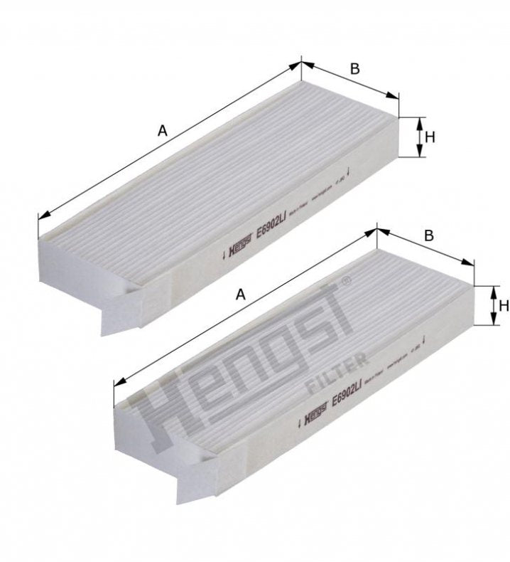 E6902LI-2 cabin air filter element