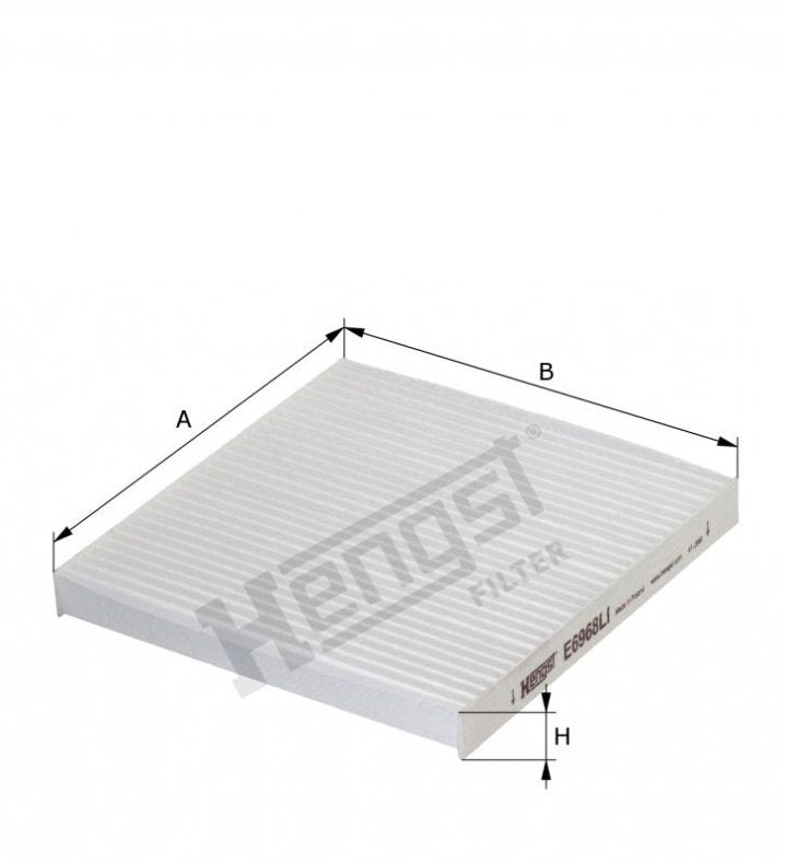 E6968LI cabin air filter element