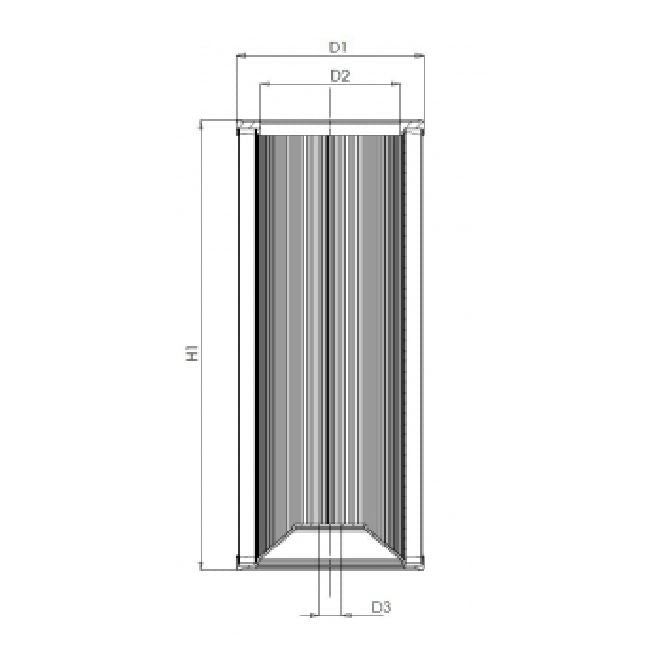 E721G25 hydraulic filter element
