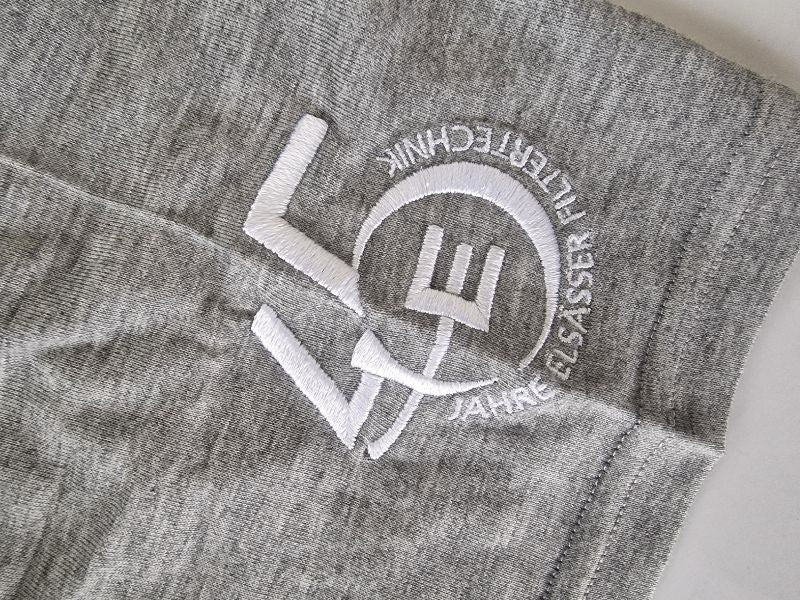 EFT Jubiläums-Shirt grey melange Damen XS