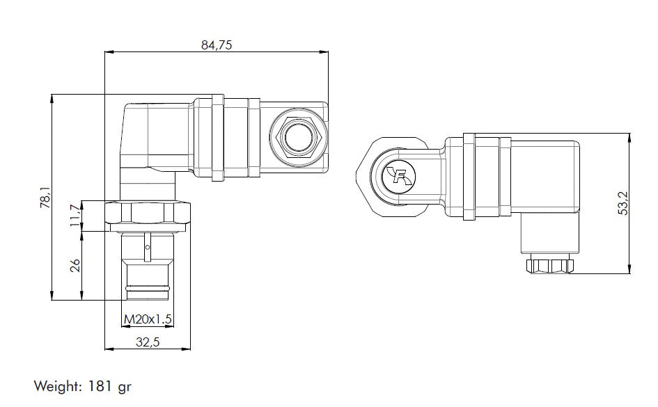 ESLXF5L differential pressure switch 5 bar (el.)