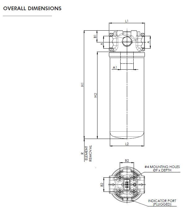 FA411000BB400000S0 SpinOn filter head FA4-series