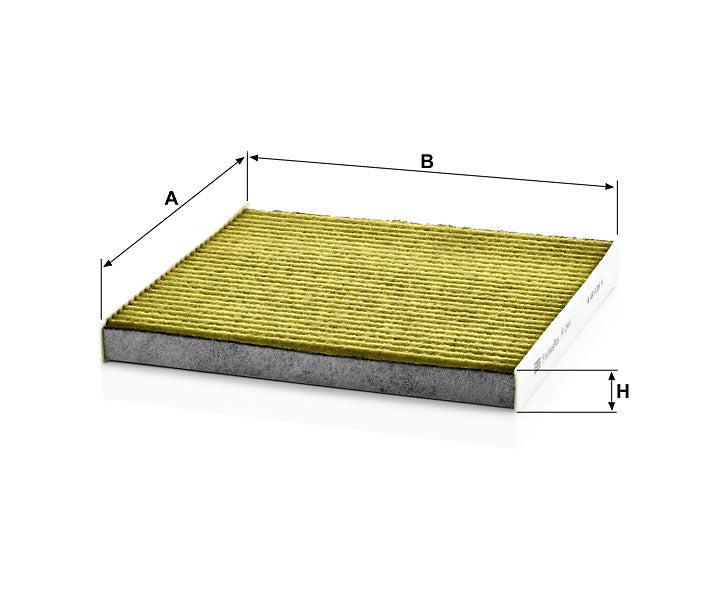 FP 2544 cabin air filter element (FreciousPlus)