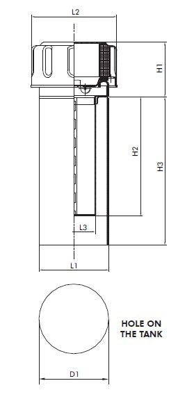 FT8F03BT1310 air filter (ventilation / breather)
