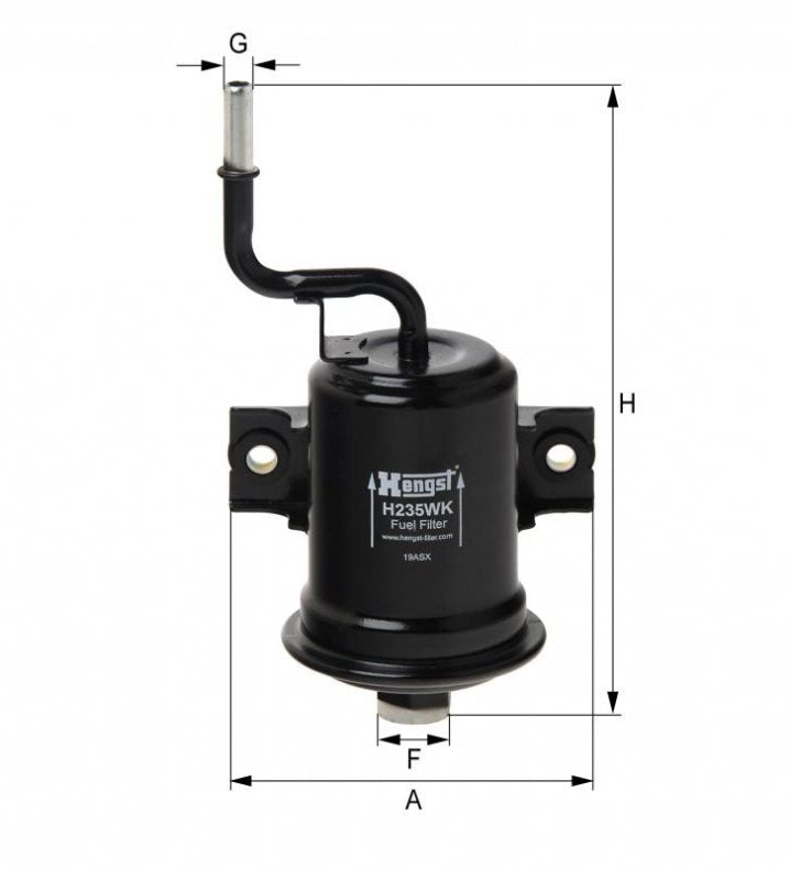 H235WK fuel filter