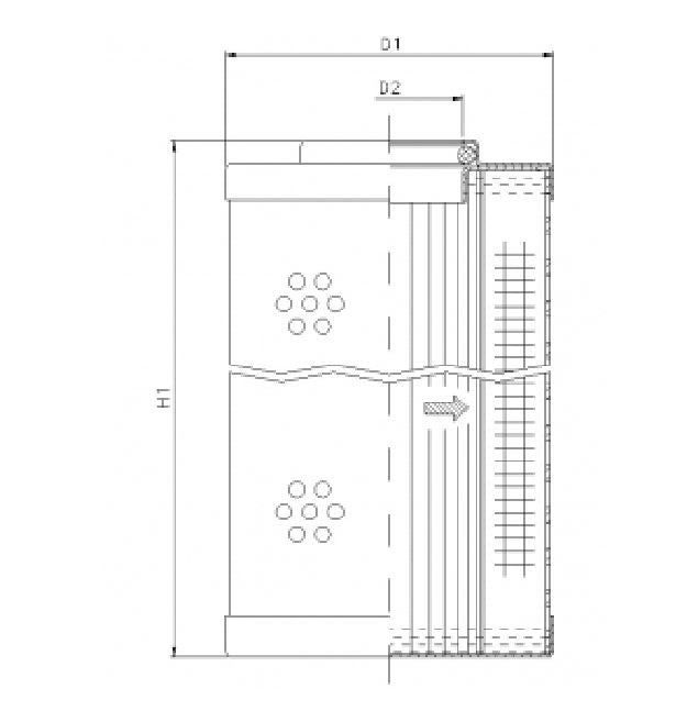 H311G15B hydraulic filter element