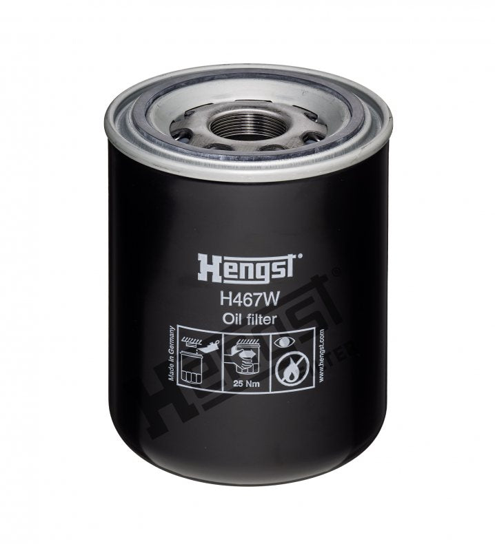 H467W oil filter spin-on