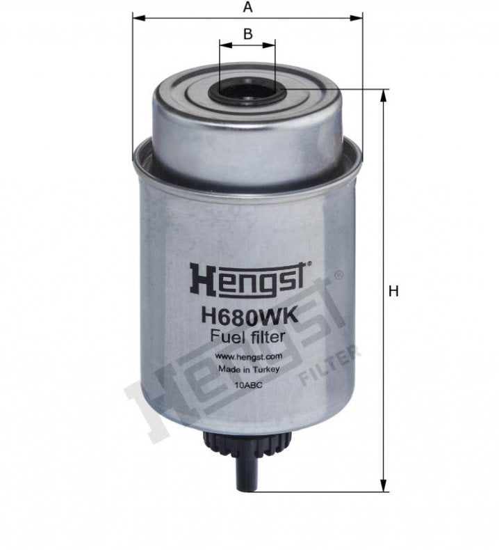 H680WK fuel filter element