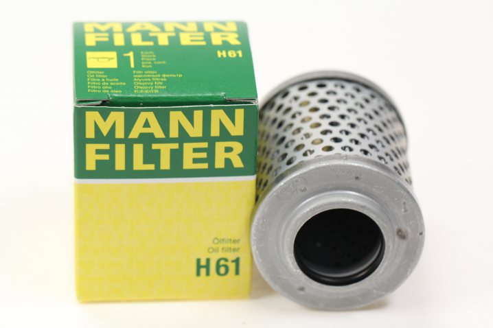 H 61 hydraulic filter element