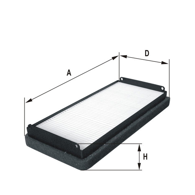 HC7028-2 cabin air filter element