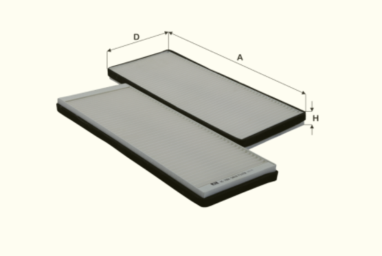 HC7084 cabin air filter element