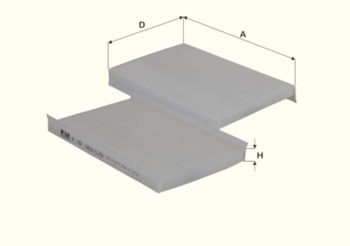HC7087 cabin air filter element