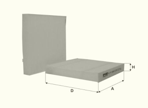 HC7171 cabin air filter element