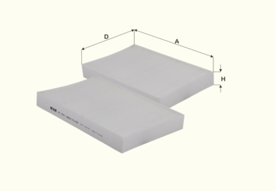 HC7221 cabin air filter element