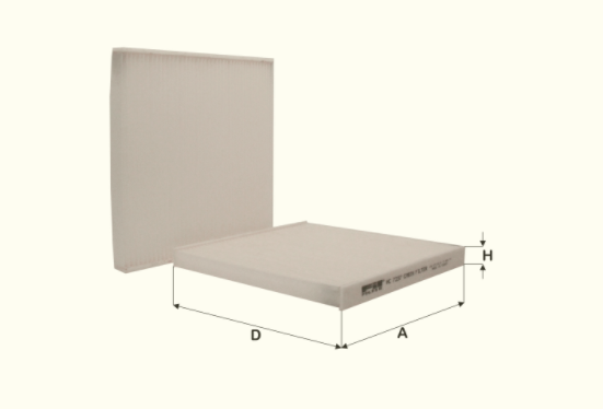 HC7237 cabin air filter element