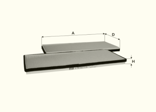 HC7292 cabin air filter element