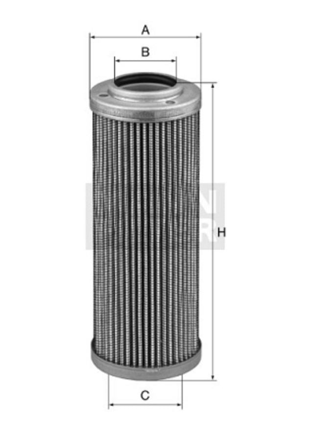 HD 13 009 hydraulic filter element