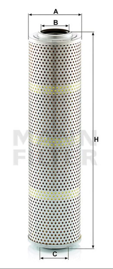 HD 9008 x hydraulic filter element