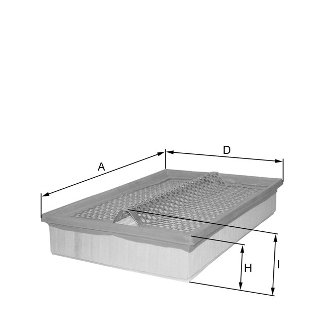 HP2109 air filter element