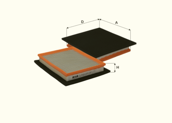 HP2164 air filter element