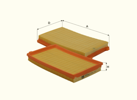 HP2172 air filter element