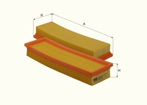 HP2188 air filter element