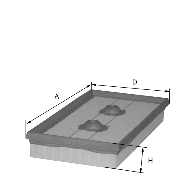 HP2241 air filter element