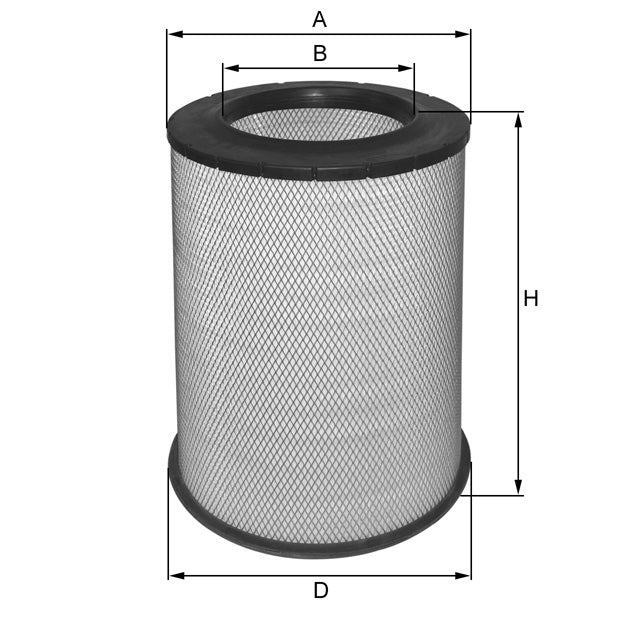 HP2567 air filter element
