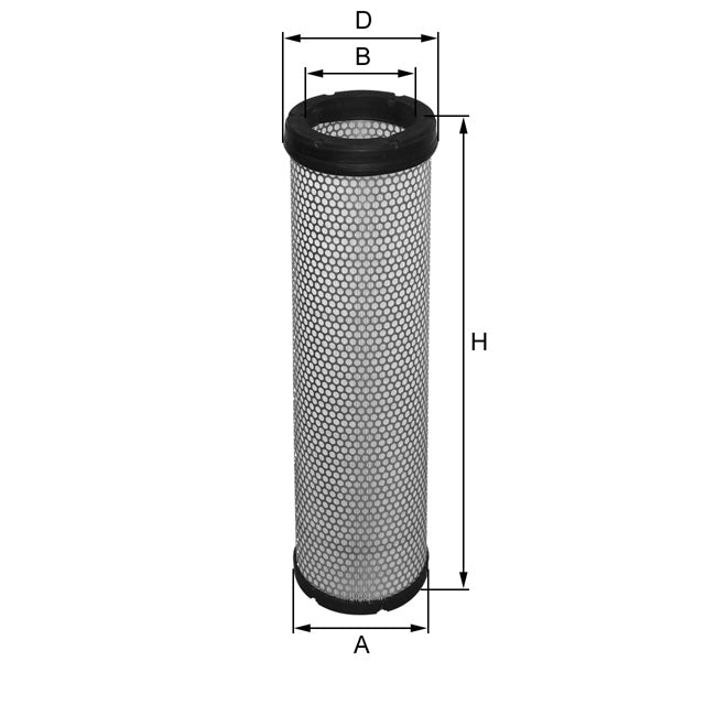 HP2648 air filter element (secondary)
