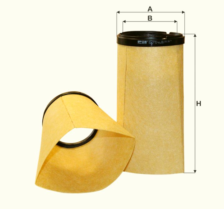 HP2755 air filter element (secondary)