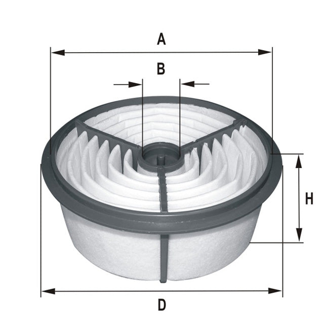 HP5026 air filter element