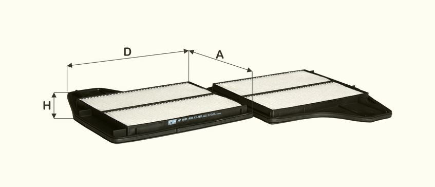 HP5081 air filter element