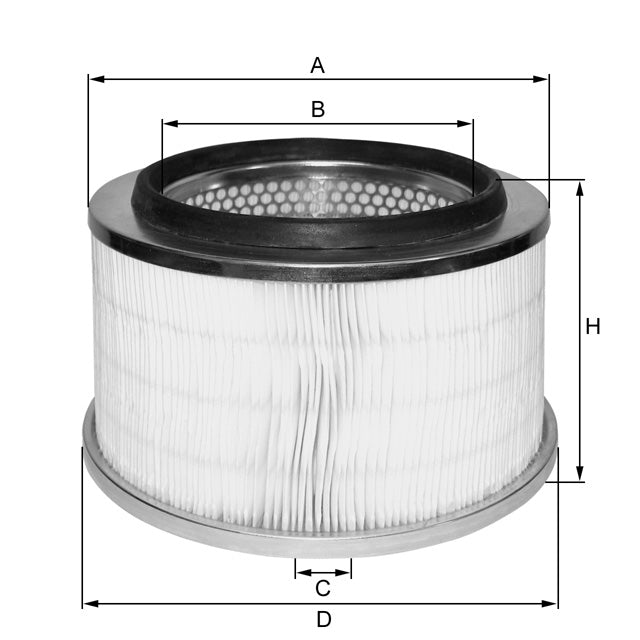 HP600 air filter element