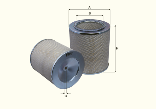 HP671 air filter element