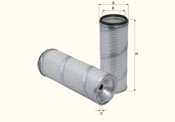 HP687 air filter element