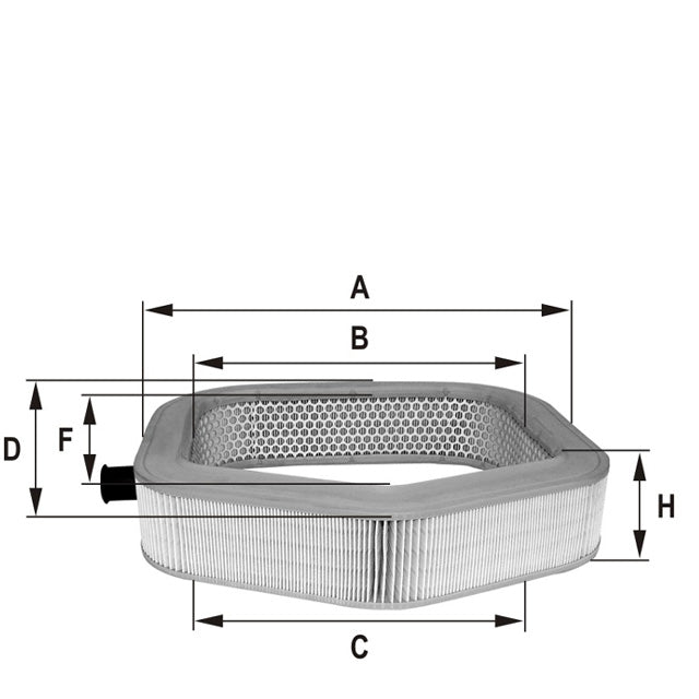 HPU4336 air filter element