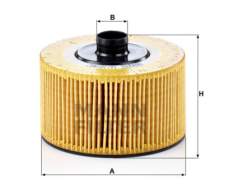 HU 10 002 z oil filter element