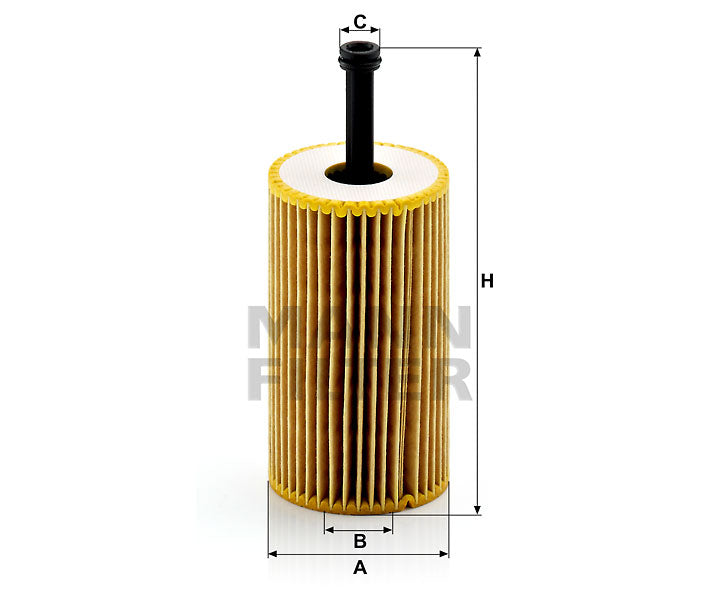 HU 612 x oil filter element