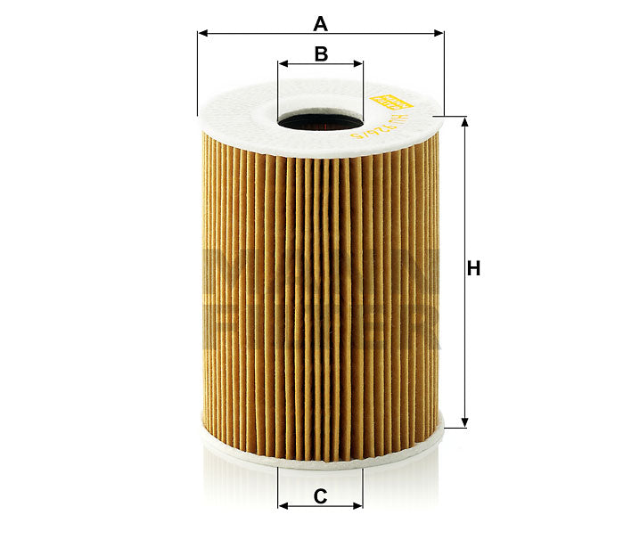 HU 926/5 z oil filter element (metal-free)